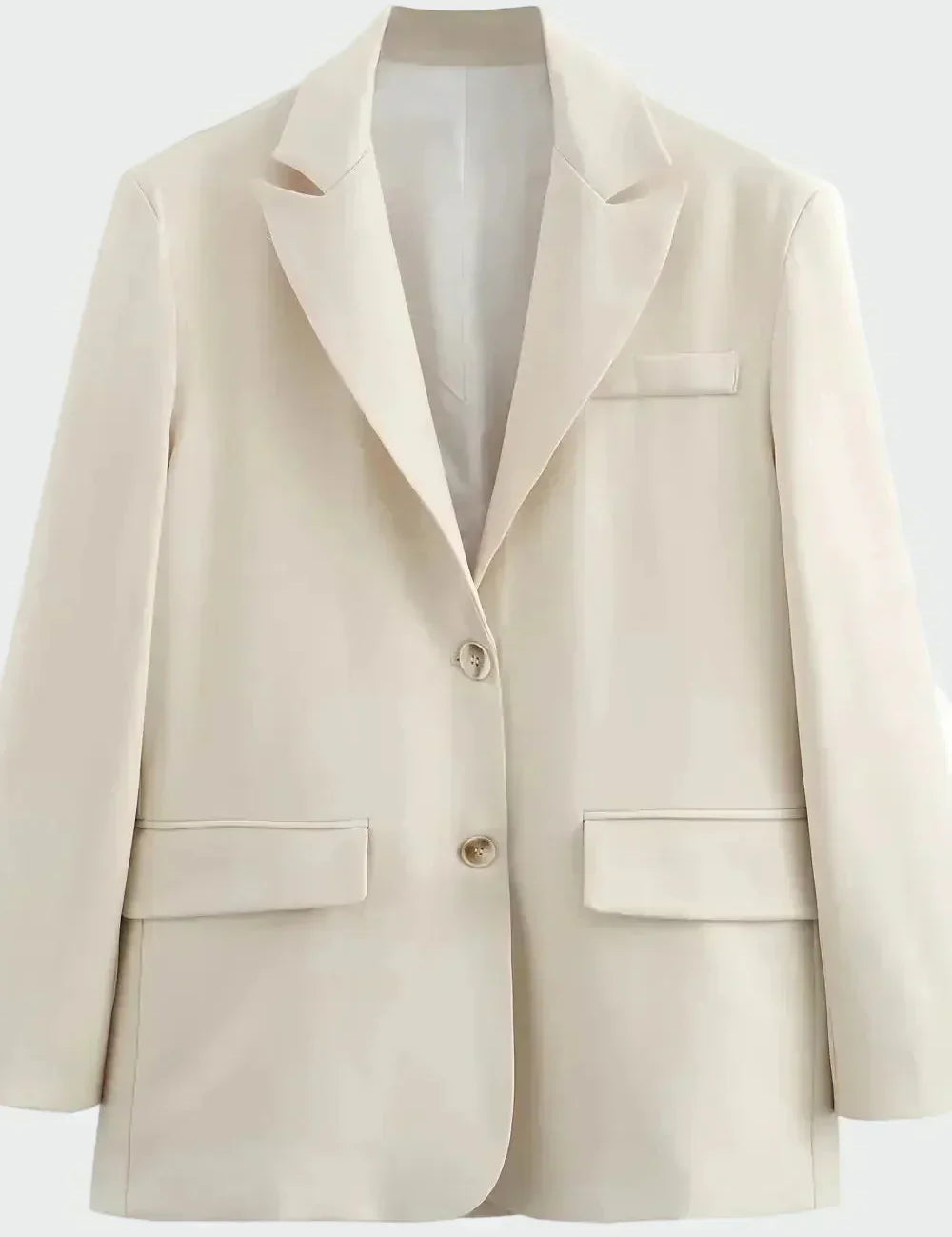 Casaco Oversized com Linha Moderna