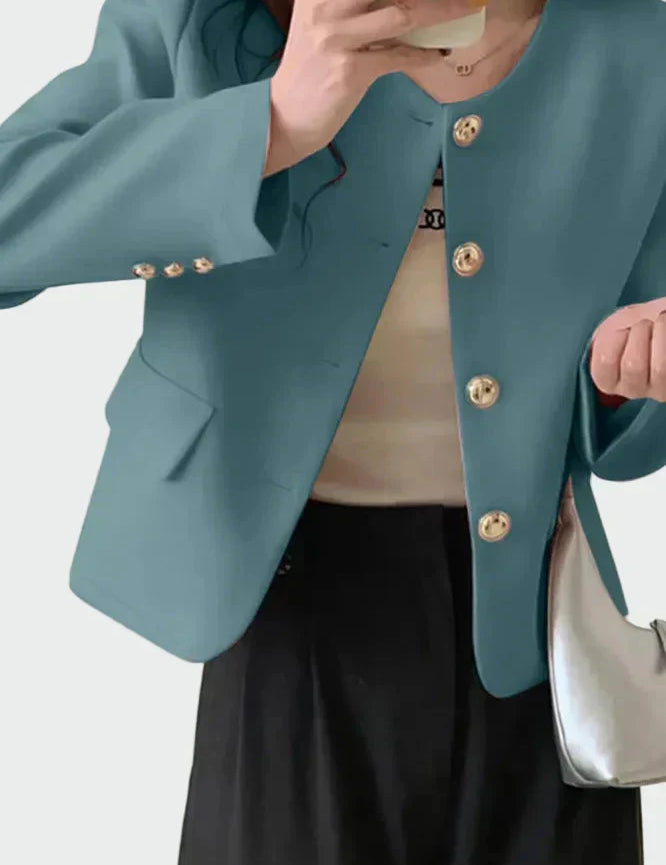 Blazer em linha elegante