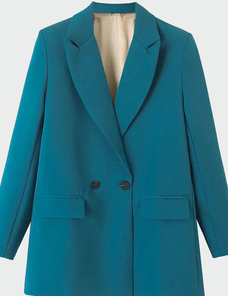 Casaco Oversized com Linha Moderna