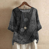 Dakota™ | Blusa retro estampada