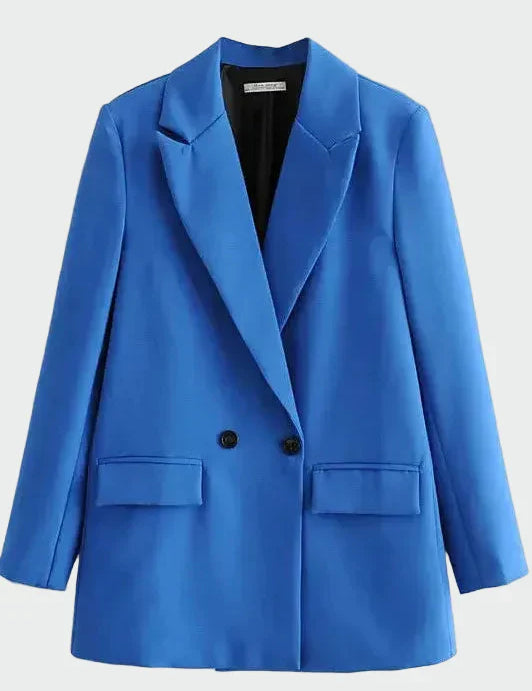 Casaco Oversized com Linha Moderna