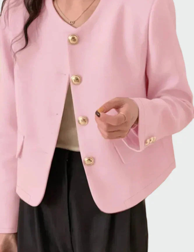 Blazer em linha elegante