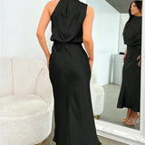 Tyra | Vestido de soirée elegante com decote halter