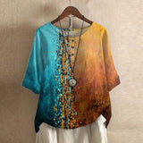 Dakota™ | Blusa retro estampada