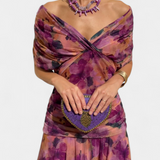 Alondra | Vestido Floral Longo com Decote em V