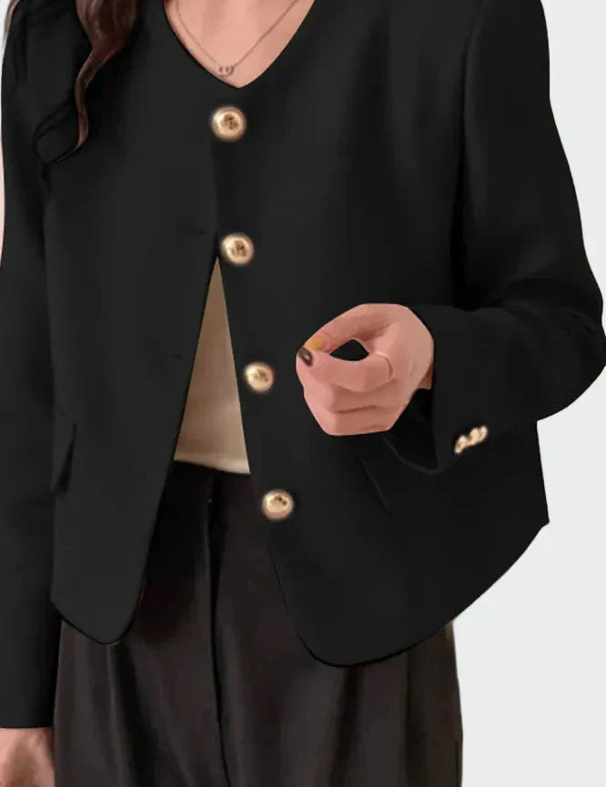 Blazer em linha elegante