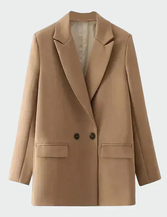 Casaco Oversized com Linha Moderna