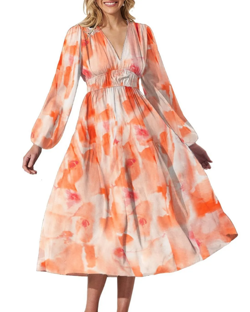 Celine | Vestido Feminino com Padrão Floral