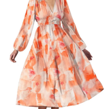 Celine | Vestido Feminino com Padrão Floral