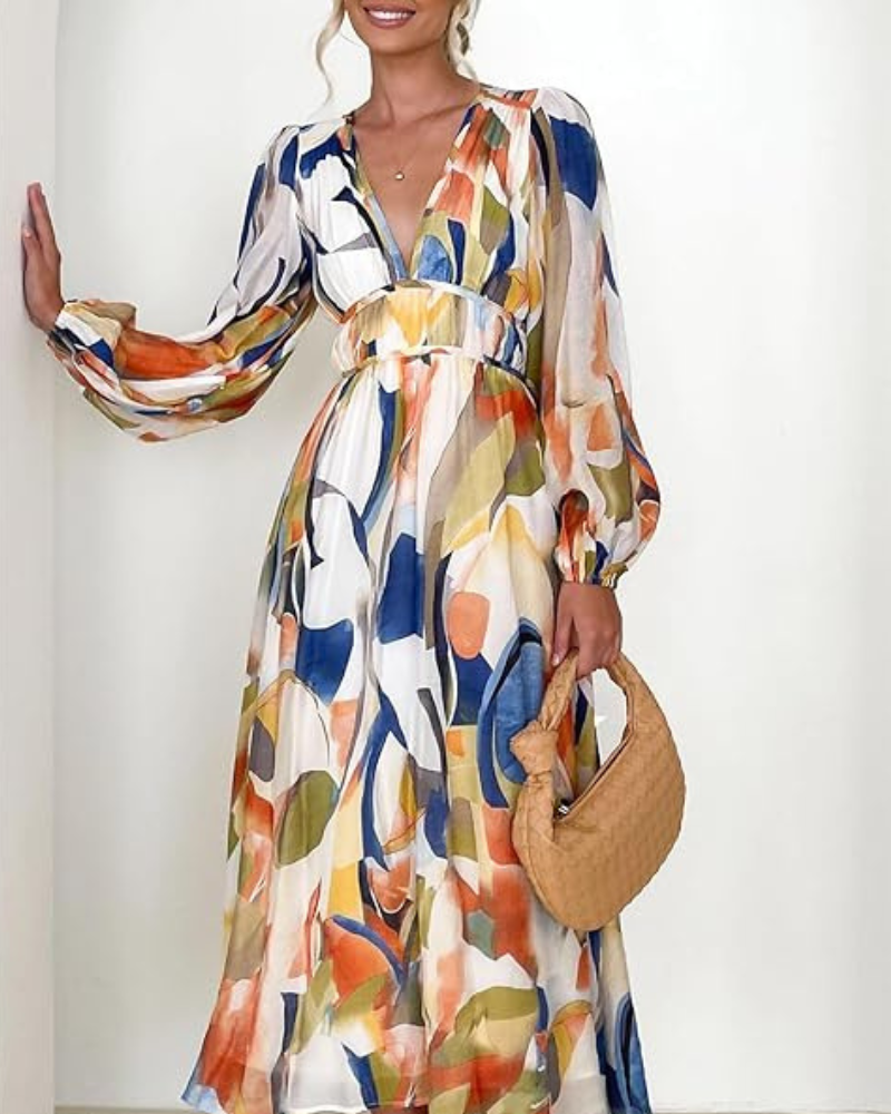 Celine | Vestido Feminino com Padrão Floral