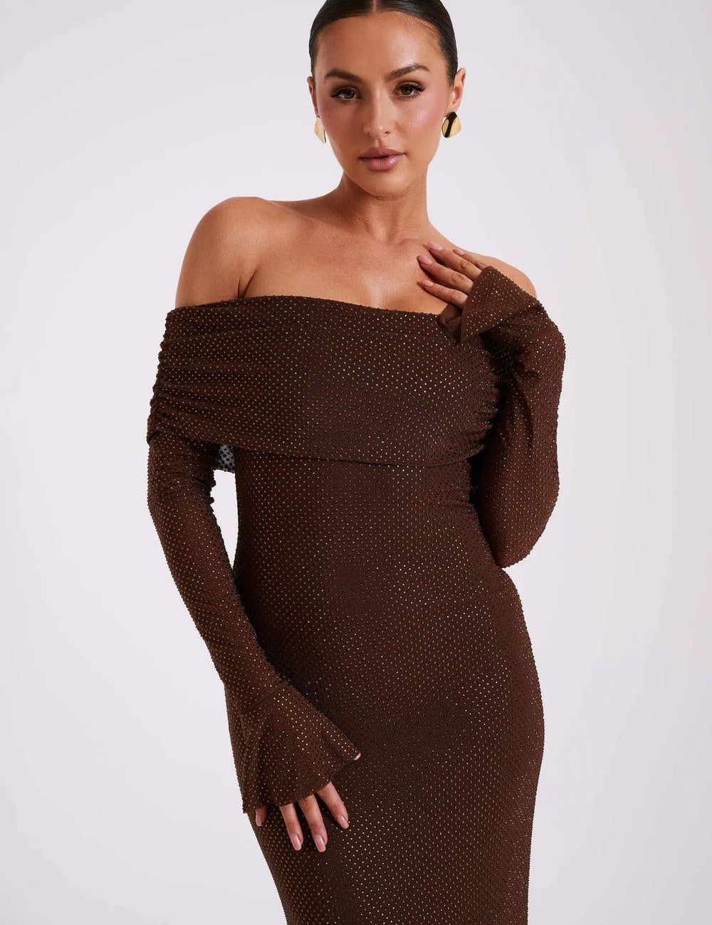Annika | Vestido com efeito degradé