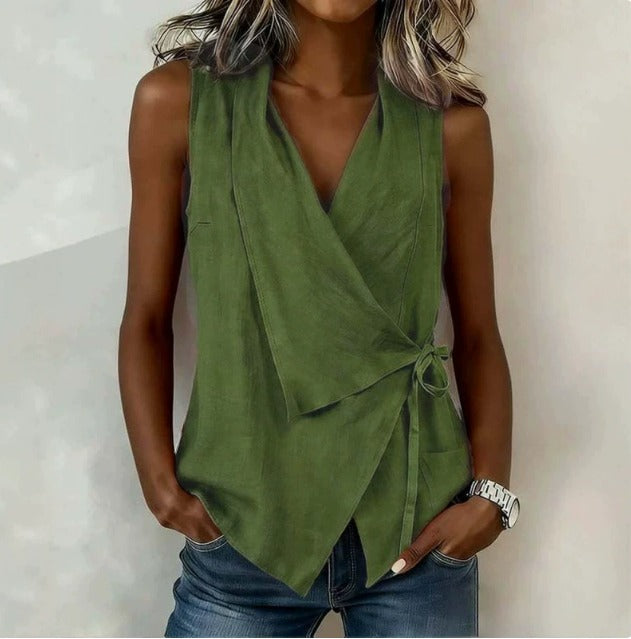 Loretta | Blusa Sem Mangas