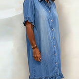 Laura | Vestido de denim confortável