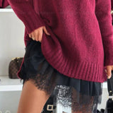 Stella | Sweater Oversized de Gola Alta