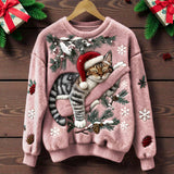 Noëlle | Pullover de Natal suave e estruturado