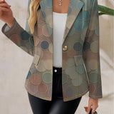 Capucine | Blazer de Mosaico de Pontos