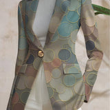 Capucine | Blazer de Mosaico de Pontos