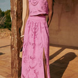 Moema - Conjunto Rosa em Renda