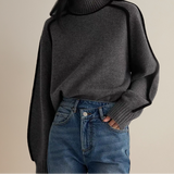 Alea | Sweater Oversized de Gola Alta Chunky