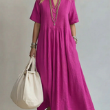 Nádia | Vestido Plissado