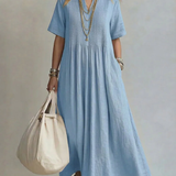Nádia | Vestido Plissado