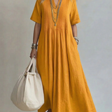 Nádia | Vestido Plissado