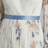Anaïs | Vestido Maxi Floral com Mangas Longas