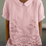 Lily™ | Camisa bordada
