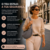 Rosa | Bolsa de Ombro na Cor Bordeaux