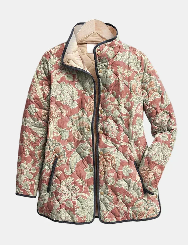 Casaco Acolchoado Damas Terracota Pauline