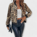 Raquel - Casaco de Leopardo Elegante