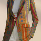 Faustine | Blazer Medallion Boémio