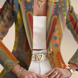 Faustine | Blazer Medallion Boémio