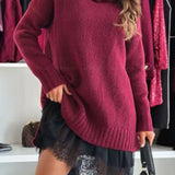 Stella | Sweater Oversized de Gola Alta