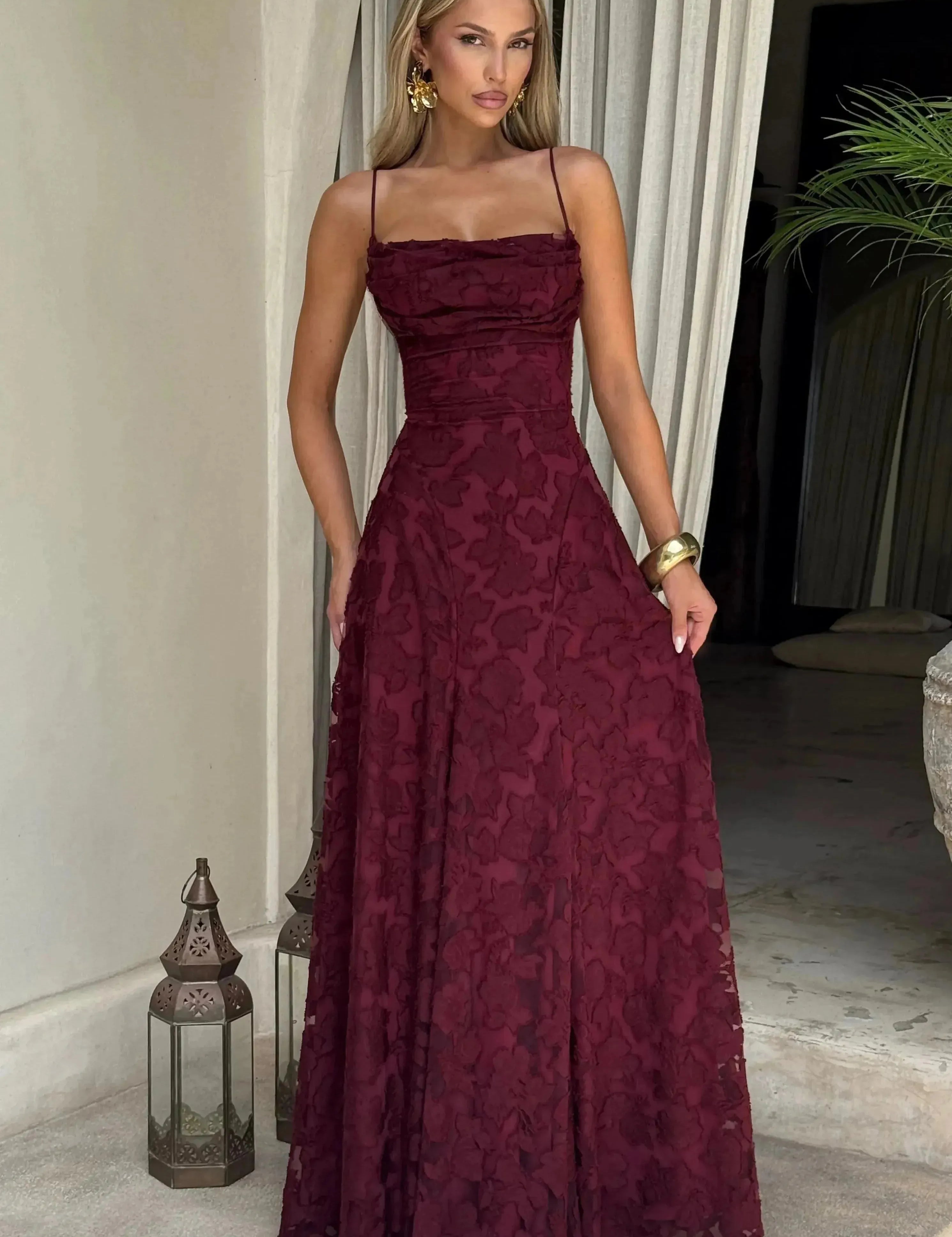 Aina | Vestido longo
