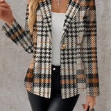 Ghislaine | Blazer Pied-de-Poule