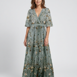 Stella | Vestido maxi floral