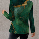 Honorine | Blazer de Mármore Esmeralda