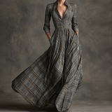 Manuelle | Vestido xadrez Chic
