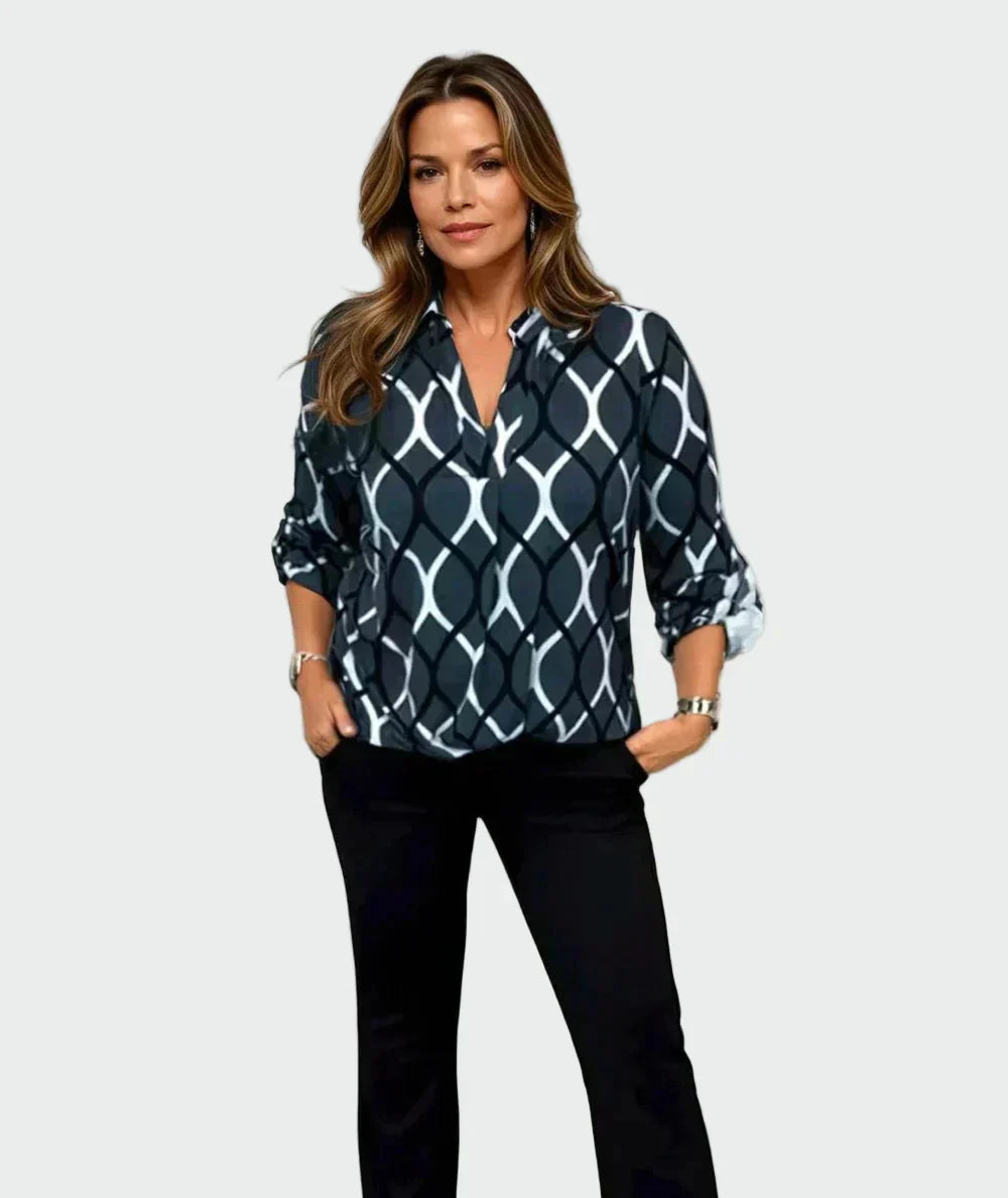 Camisa casual de manga longa