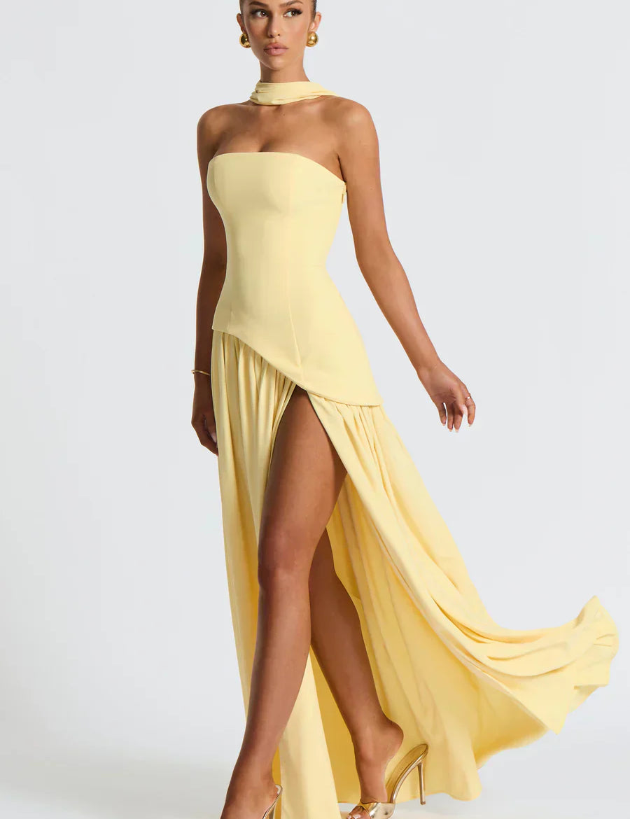 Elma | Vestido longo
