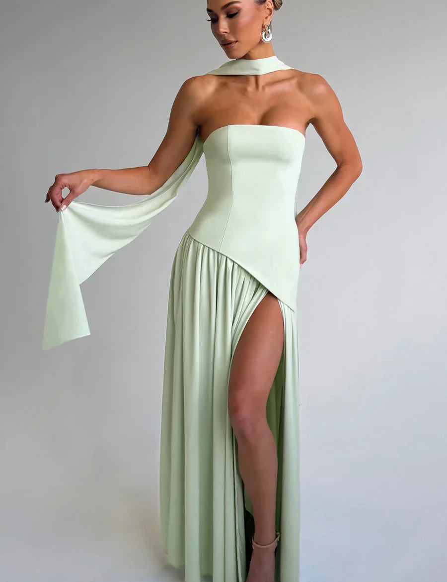 Elma | Vestido longo