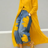Marilou | Vestido de Linho & Conjunto de Denim Floral