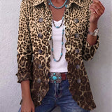 Sylviane | Casaco de Leopardo com Volantes