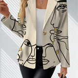 Blazer de Arte Linear | Philippine