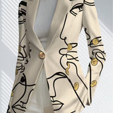 Blazer de Arte Linear | Philippine