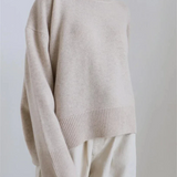 Claire | Sweater Oversized Creme Soft