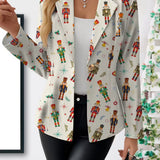 Vivenne | Blazer com Estampa de Quebra-Nozes
